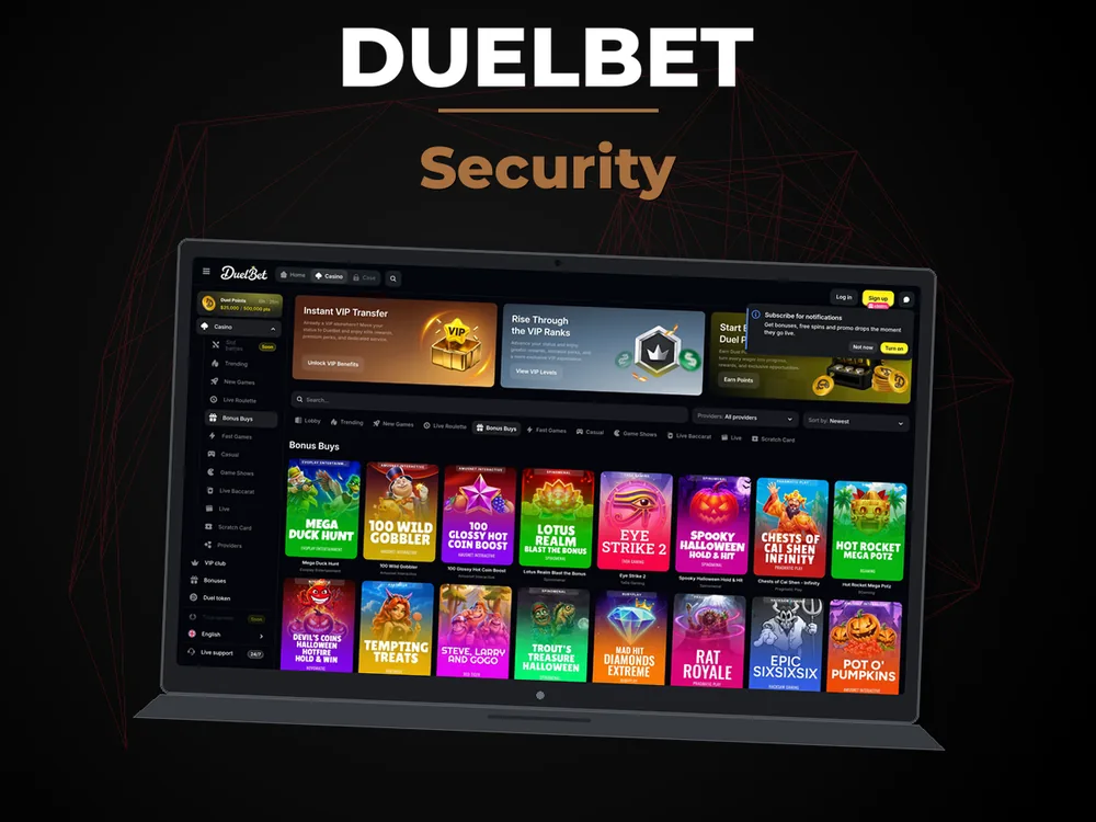 Duelbet - Security