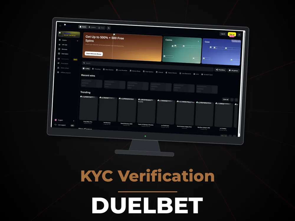 Duelbet - KYC Verification