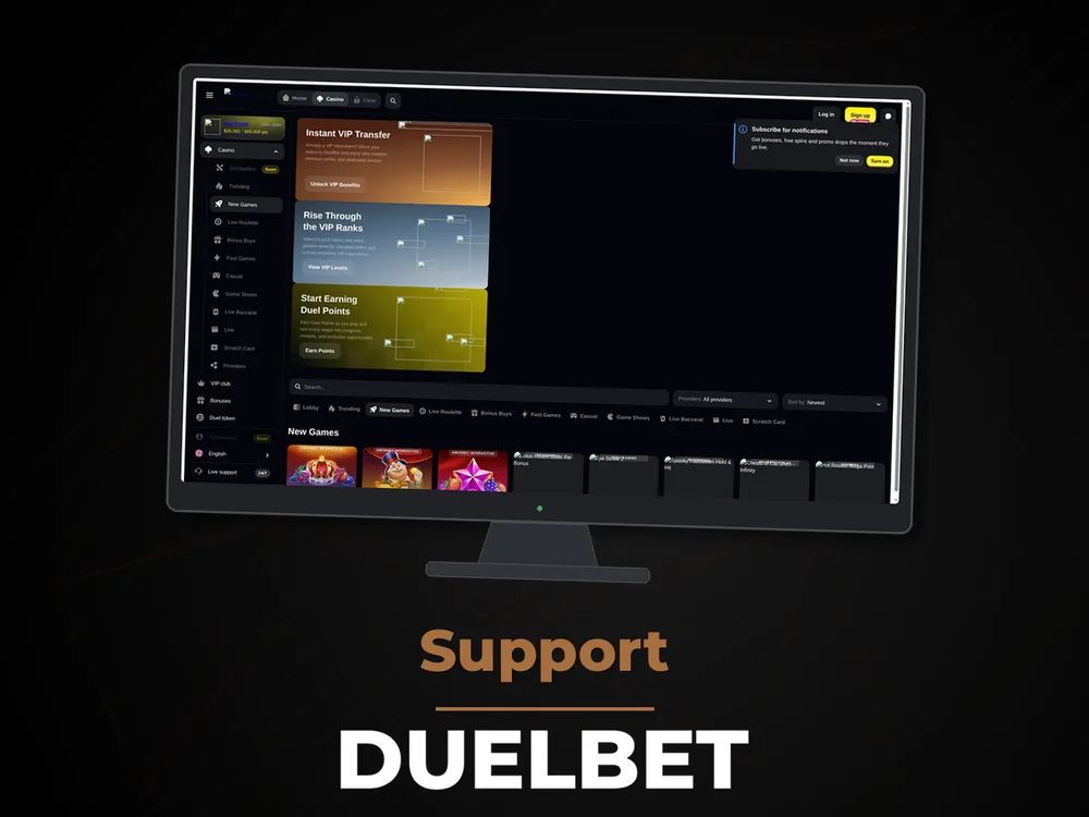 Duelbet - Support